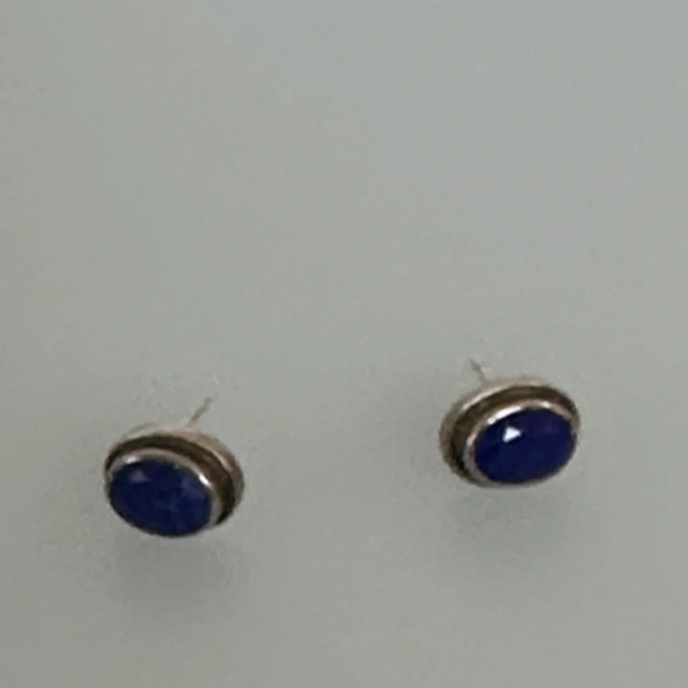 925 Sterling Silver Lapis  Earrings